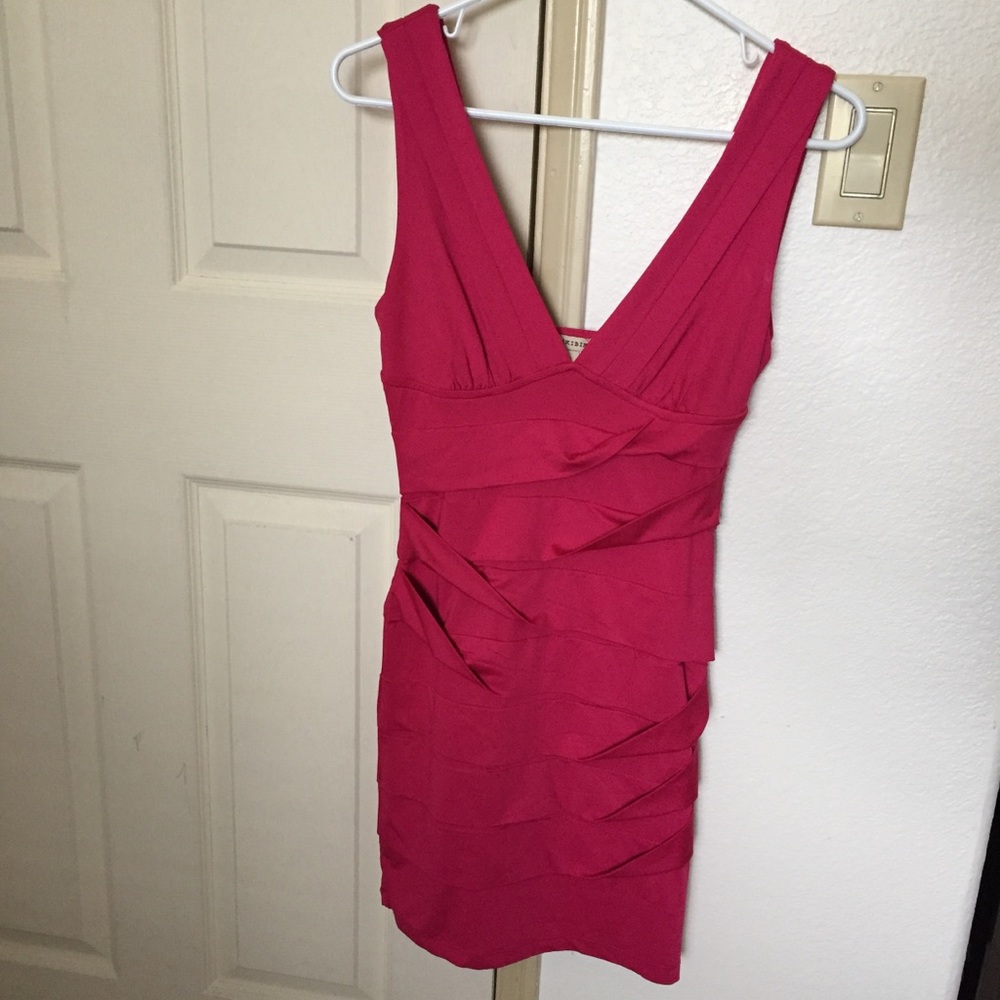 Hot Pink Dress